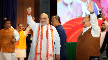 Amit Shah in Kolkata